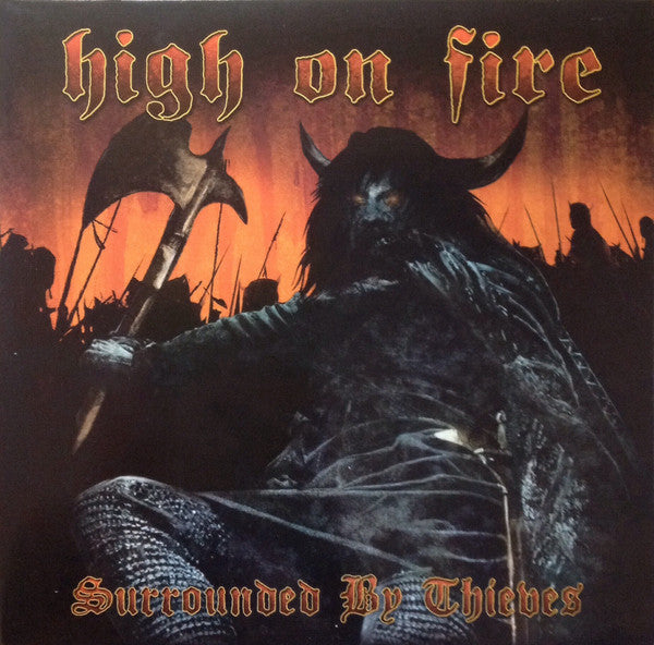 High On Fire : Surrounded By Thieves (LP, Album, Ltd, Cle)